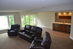 Basement Remodeled Movie Room